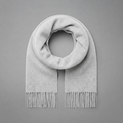 Classic Scarf | Long Fringe Detail