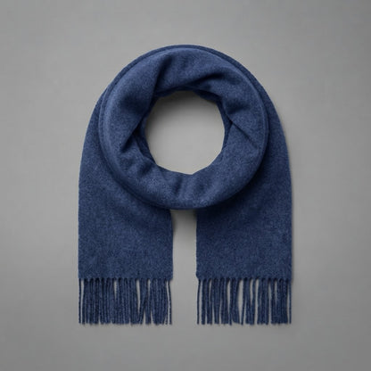 Classic Scarf | Long Fringe Detail