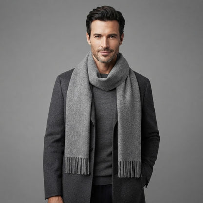 Classic Scarf | Long Fringe Detail