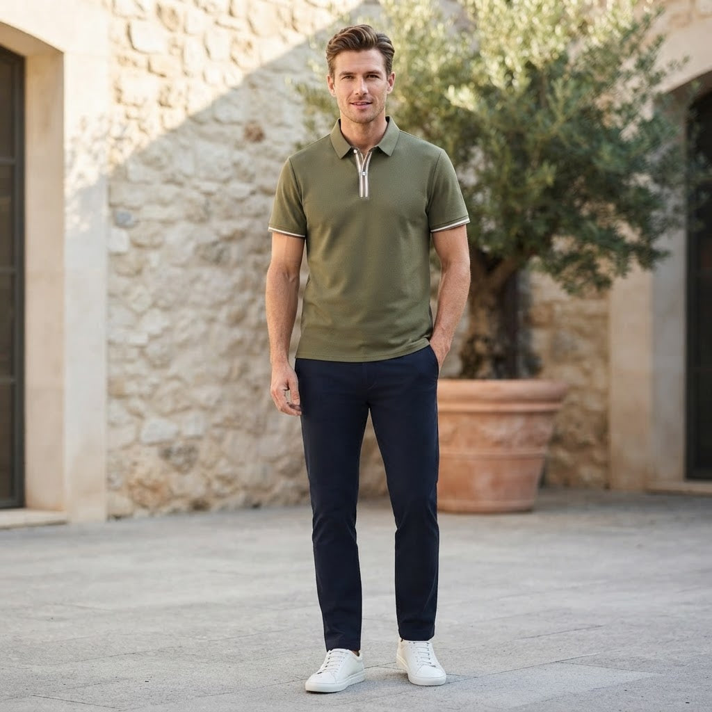 Fabian | Men's Polo Shirt Classic Fit Short Sleeve