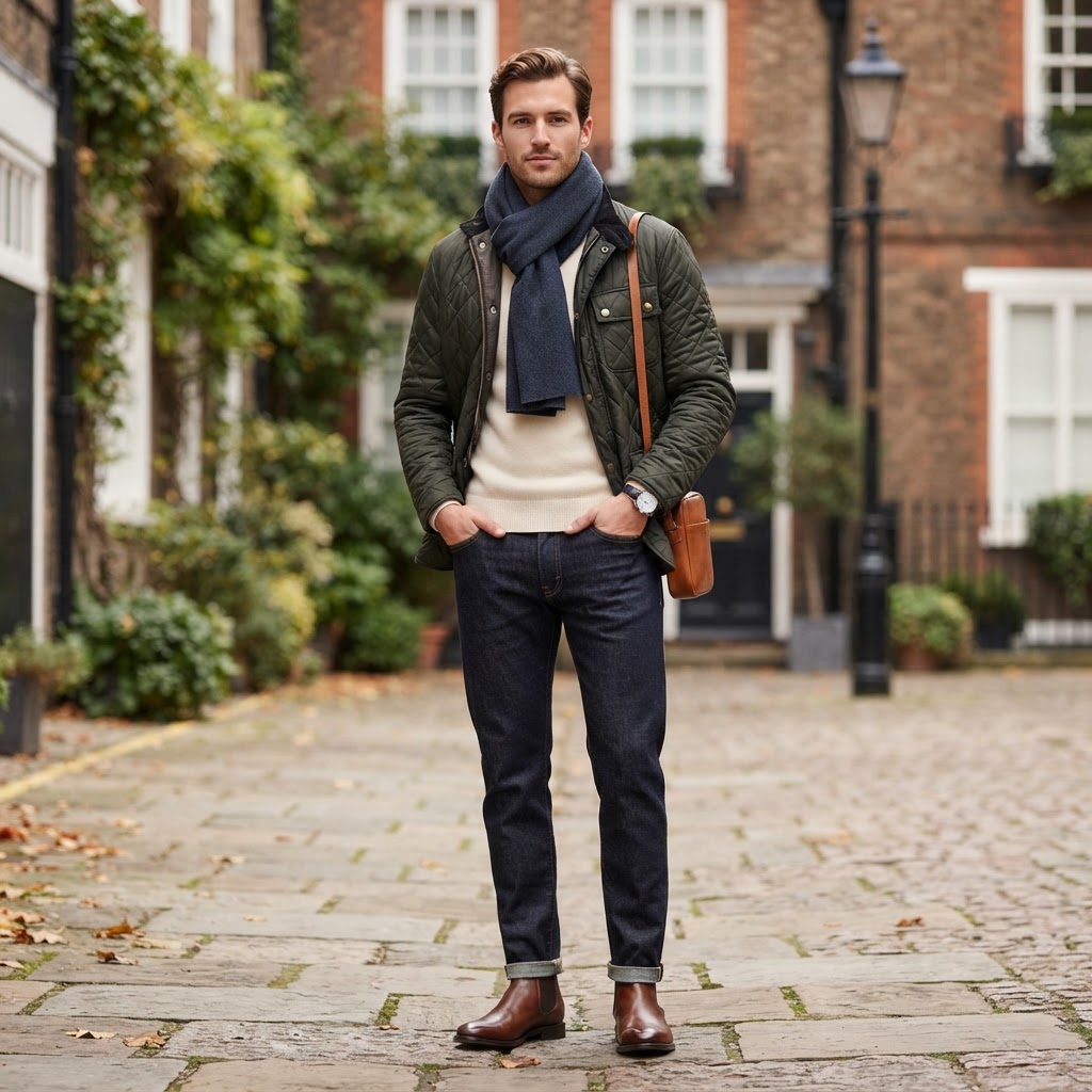 Men's Blend Scarf | Warm Scarf