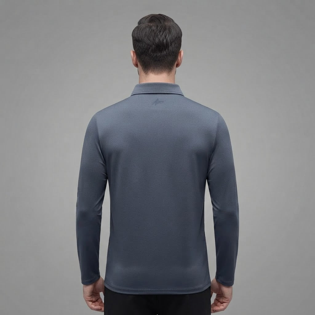 Men's Long Sleeve Polo Shirt | Regular Fit Casual Wear
