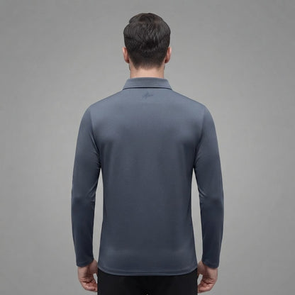 Men's Long Sleeve Polo Shirt | Regular Fit Casual Wear