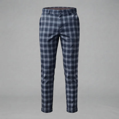 Oskar | Men's Checkered Trousers