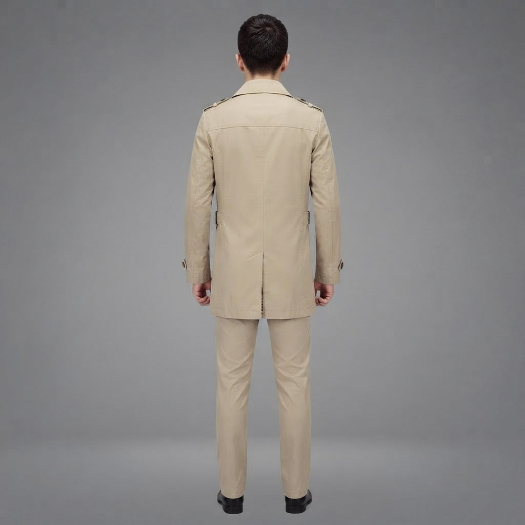 Trench Coat | Stylish Long Coat for Men
