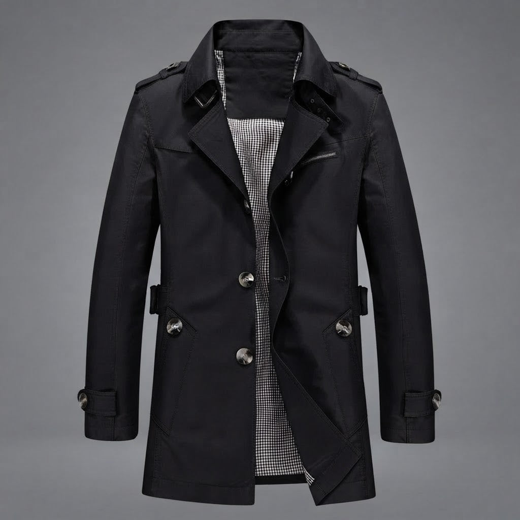 Trench Coat | Stylish Long Coat for Men