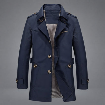 Trench Coat | Stylish Long Coat for Men