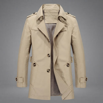 Trench Coat | Stylish Long Coat for Men